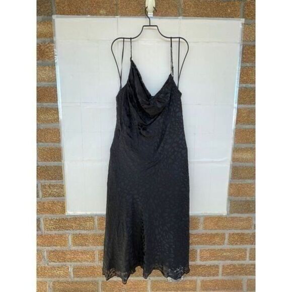 Good American Cowl Asymmetrical Dress 3/ large - Picture 10 of 12